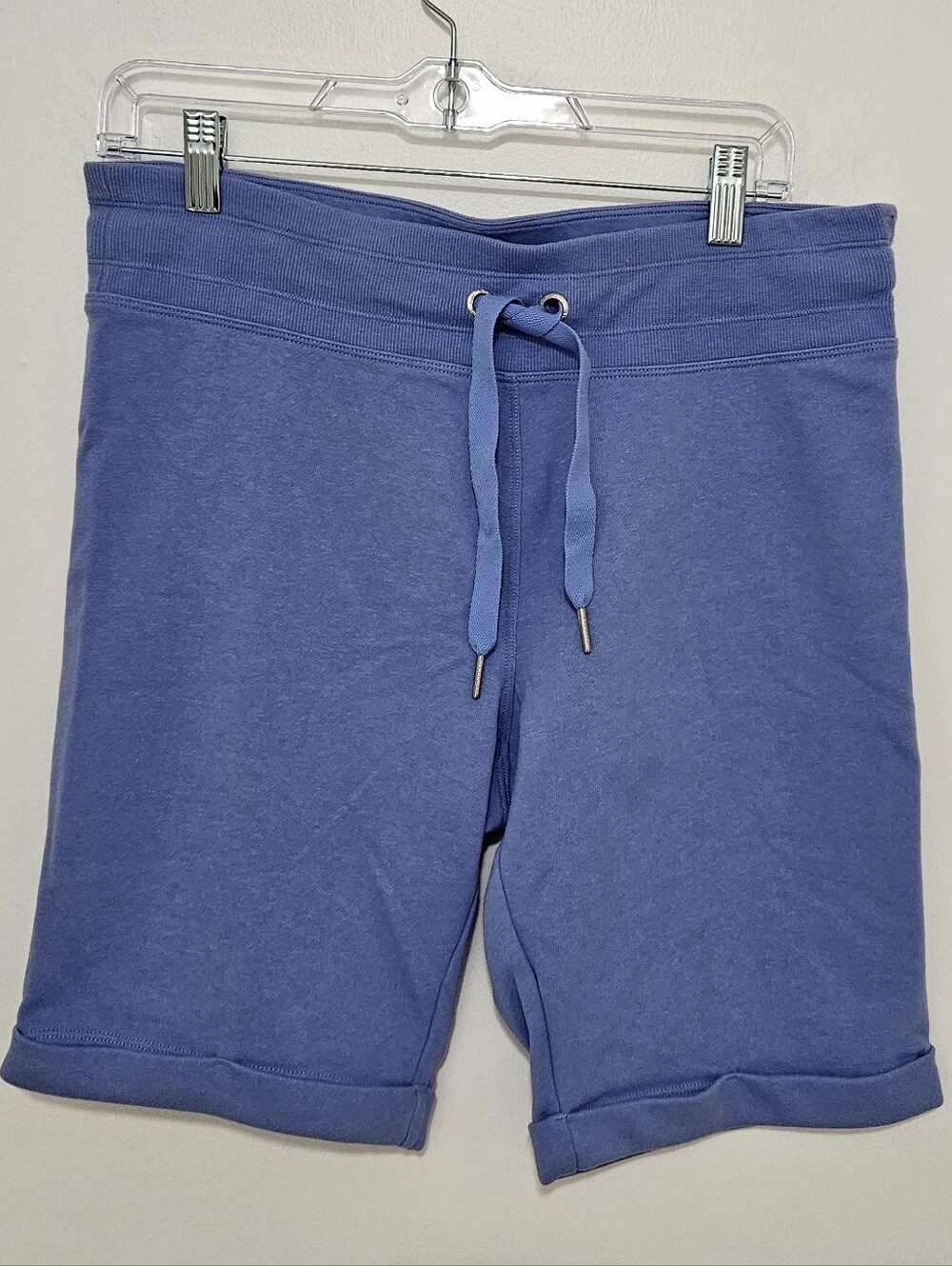 Calvin Klein Women's Blue Drawstring Performance Shorts Size Medium